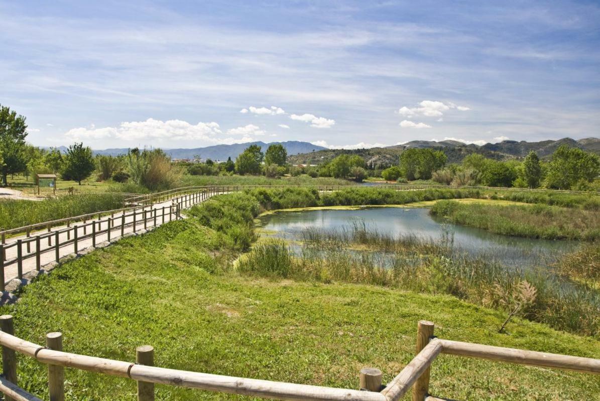 Ferienwohnung Apartamento Con Piscina Y Parking Gandía Exterior foto
