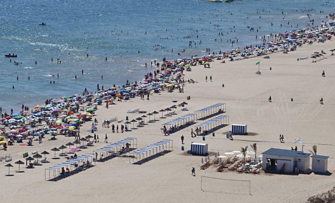 Ferienwohnung Apartamento Con Piscina Y Parking Gandía Exterior foto